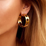 Mahal Hoops Small Gold