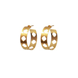 Mahal Hoops Small Gold