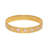 Jaali Bangle Gold Blush