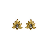 Peacock Stud Silver