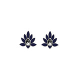 Peacock Stud Silver