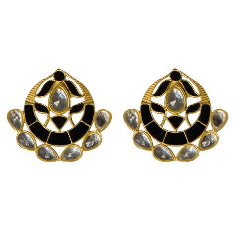 Asra Earrings Black