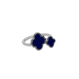 Arabesque Ring Navy