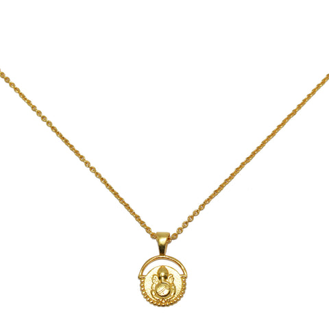 Ganesha Necklace Silver