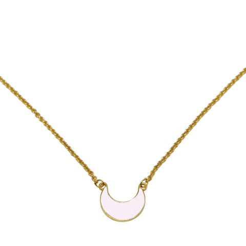 Luna Necklace Pale Pink