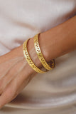 Lily bangle gold luxe bohemian jewellery australia