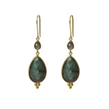 Maharani Labradorite Earrings