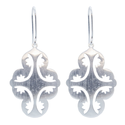 Goddess Earrings Silver