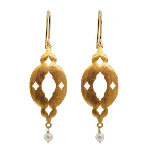 Aladdins Night Earrings Gold