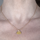 Heart Necklace Gold