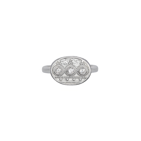 Luca Sun Ring Silver