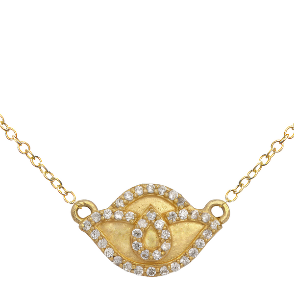 Luca Tulip Necklace Gold