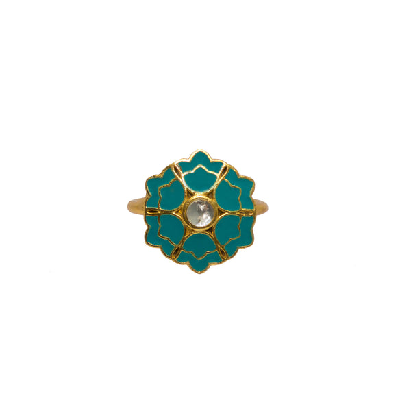 Desert Rose Ring Turquoise