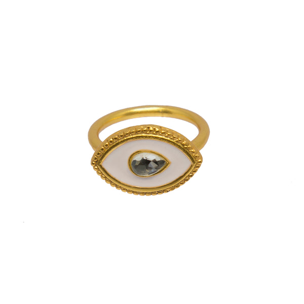 Royal Eye Ring Pale Pink