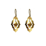 Dancing Forms Gold sterling silver earring luxe bohemian jewellery Australia