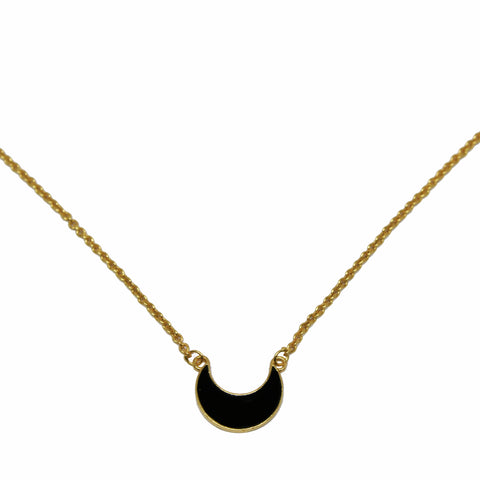 Luna Necklace Black