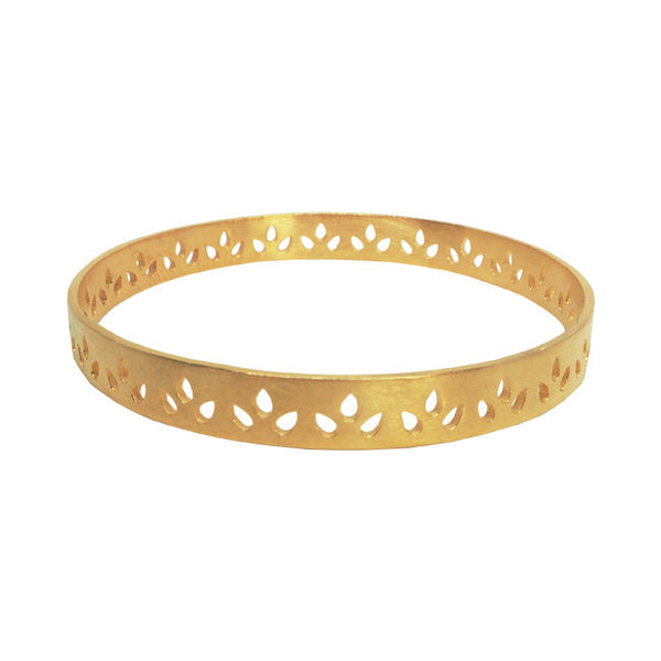 Lily bangle gold luxe bohemian jewellery australia