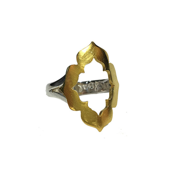 Taj Queen Gold sterling ring luxe bohemian jewellery Australia